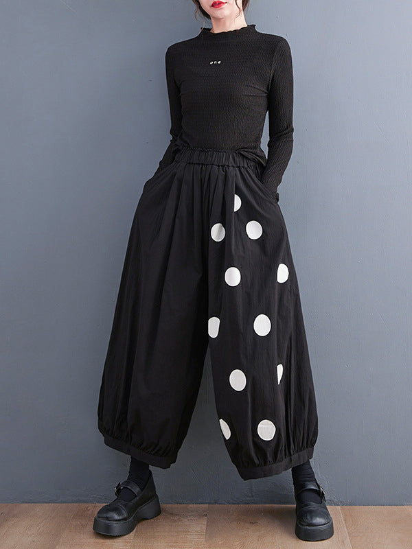 Wide-Leg Relaxed Pants