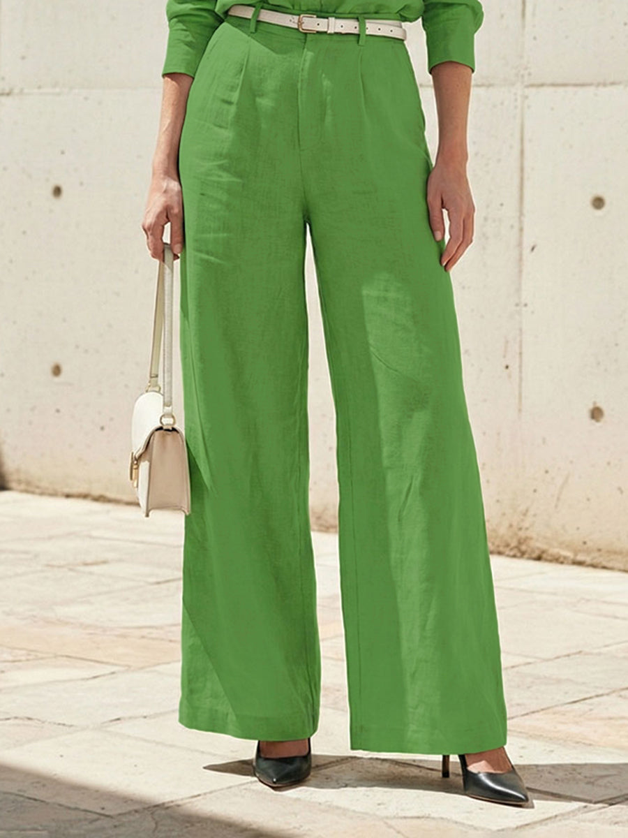 High-Waist Relaxed Pants