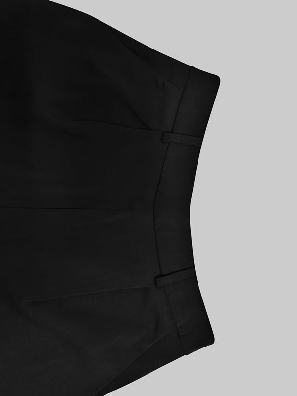 High-Waist Pleated Pants