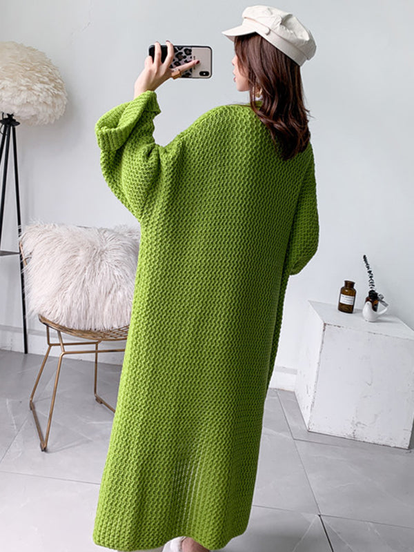 Knit Oversized Relaxed Cardigan