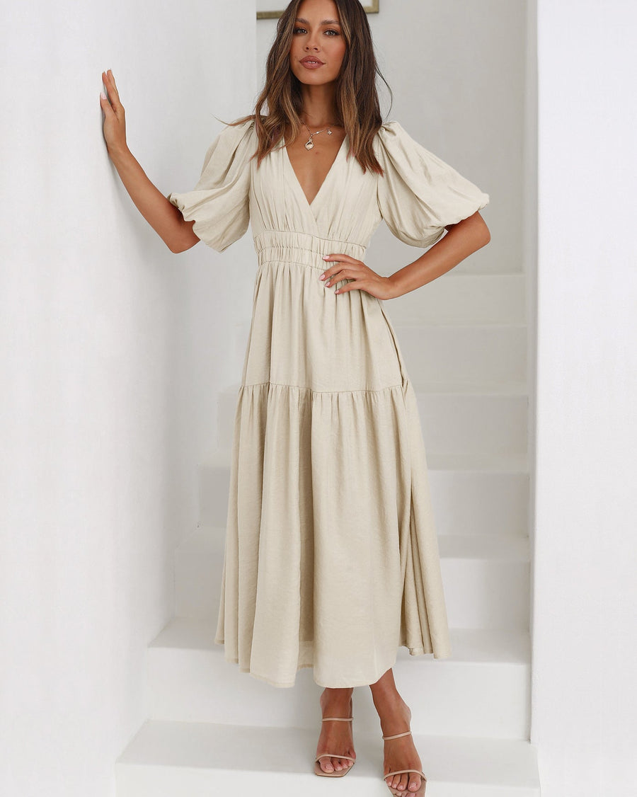 Aurielle | V-Neck Flow Dress