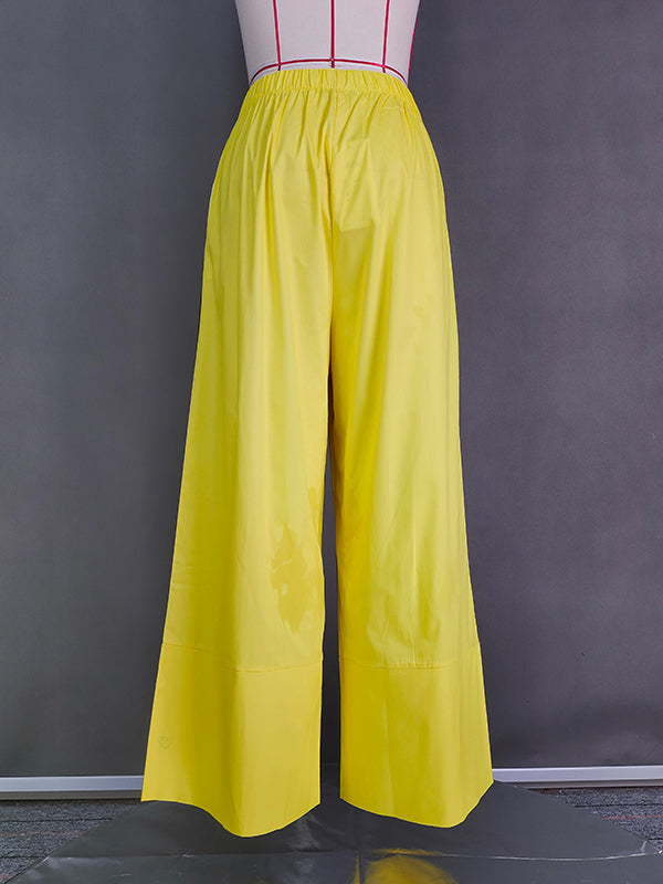 High-Waist Pocket Relaxed Pants