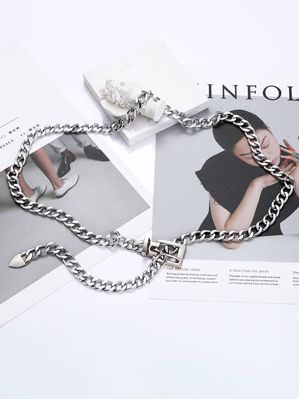 Buckle Chain Belt