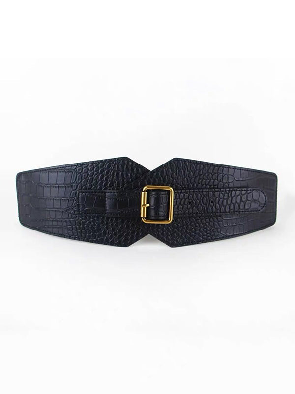 Buckle Geometric Belt