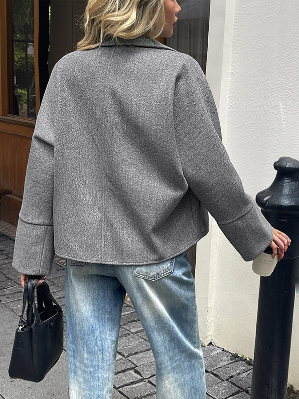 Zip Pocket Long-Sleeve Jacket