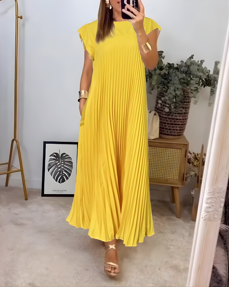 Callista | Pleated Dress