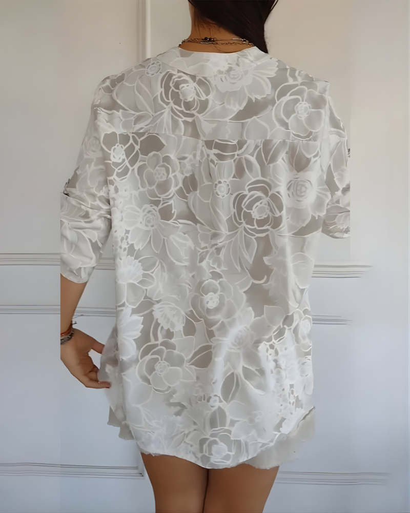 Holly | Floral Print Blouse
