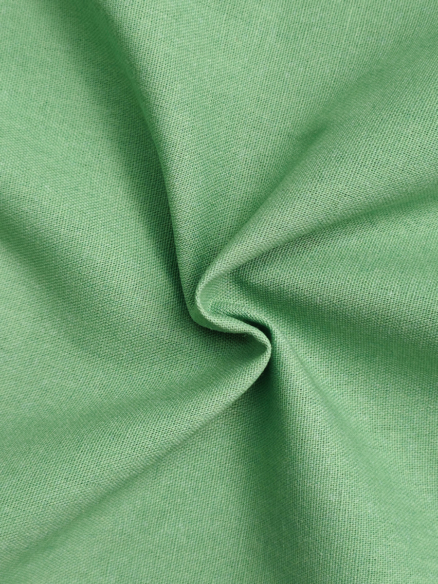 Wide-Leg High-Waist Button-Detail Pocket Pants