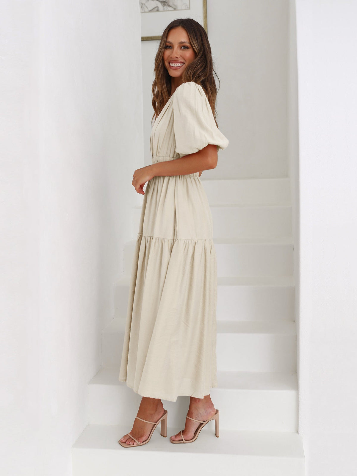 Aurielle | V-Neck Flow Dress
