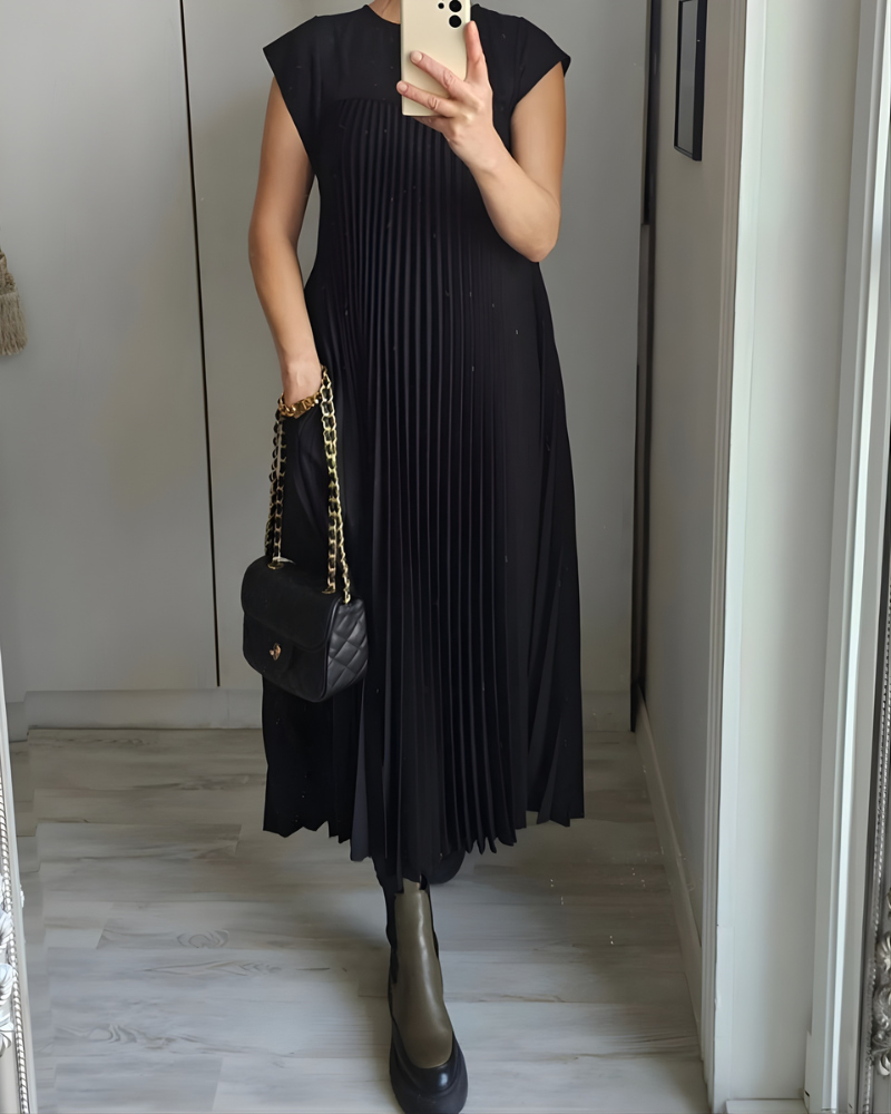 Callista | Pleated Dress