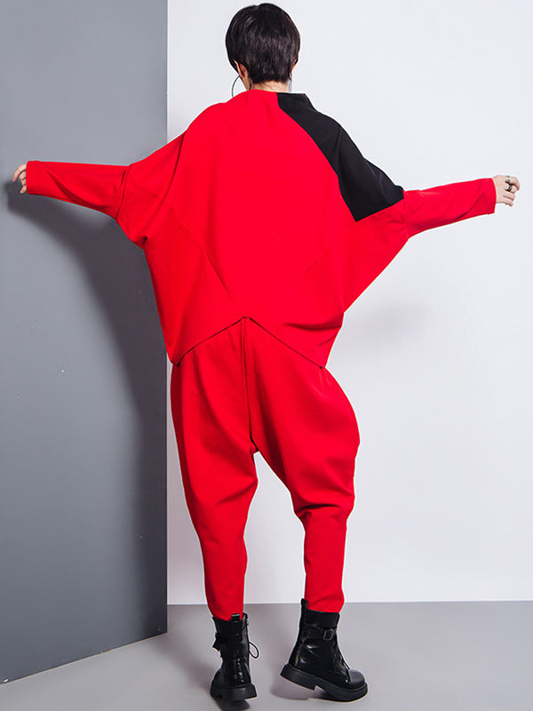 High-Waist Harem Relaxed Pants