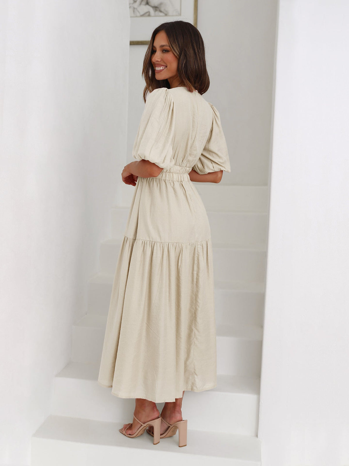 Aurielle | V-Neck Flow Dress