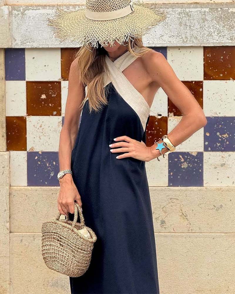 Ruby | Crossed Maxi Dress