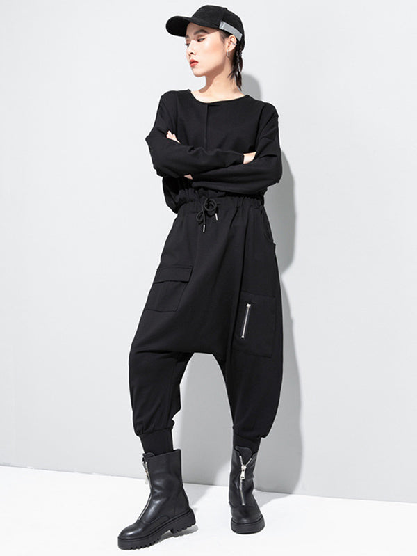 Harem Elastic Pants