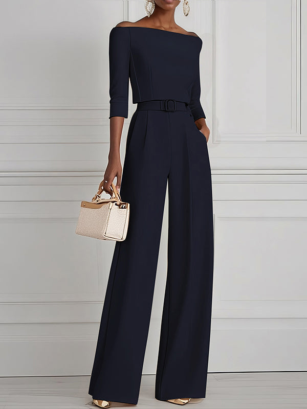 High-Waist Pleated Pants