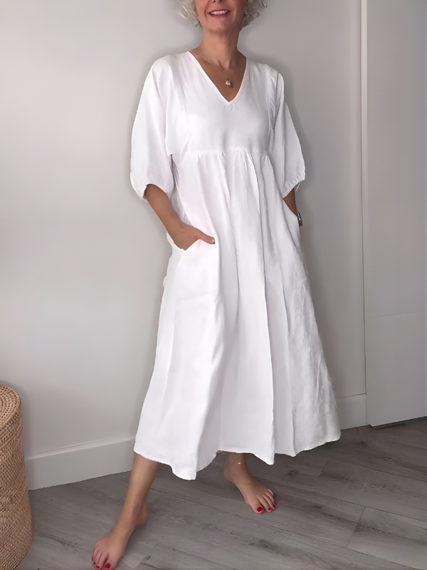 Daisy | V-Neck Maxi Dress