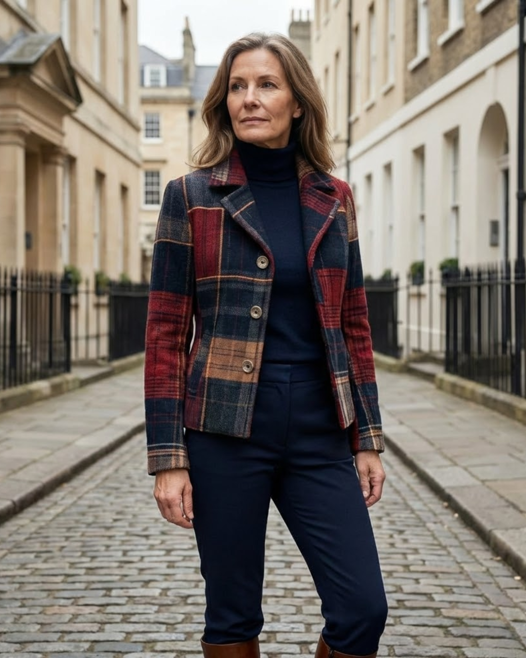Ruby | Plaid Jacket