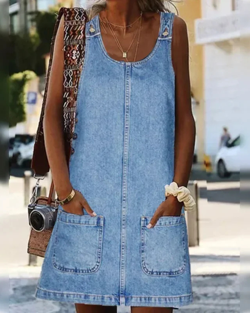 Maisy | Denim Dress