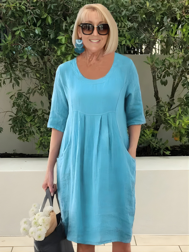 Elicia | Relaxed Fit Dress with Pockets
