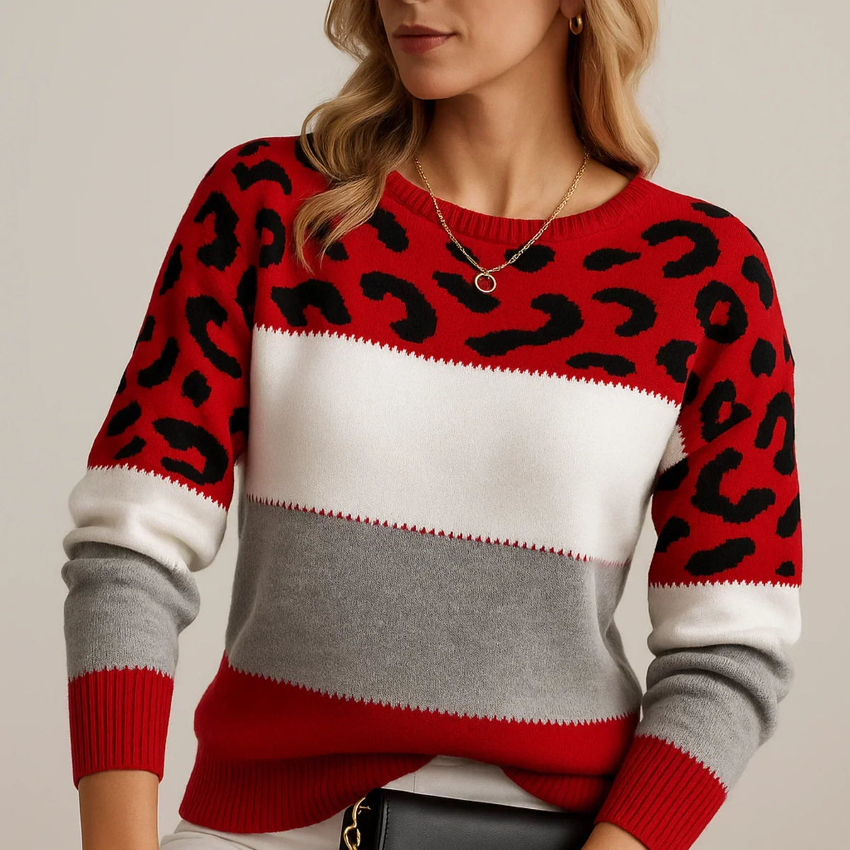Calista | Leopard Print Jumper