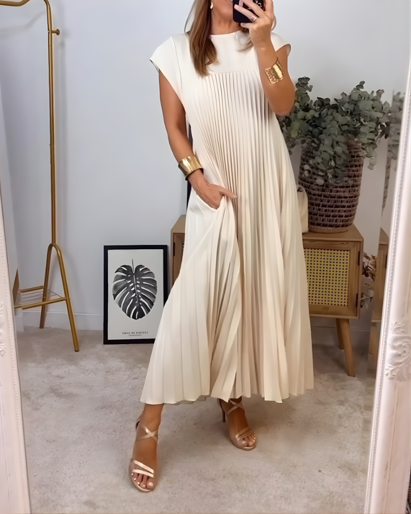 Callista | Pleated Dress