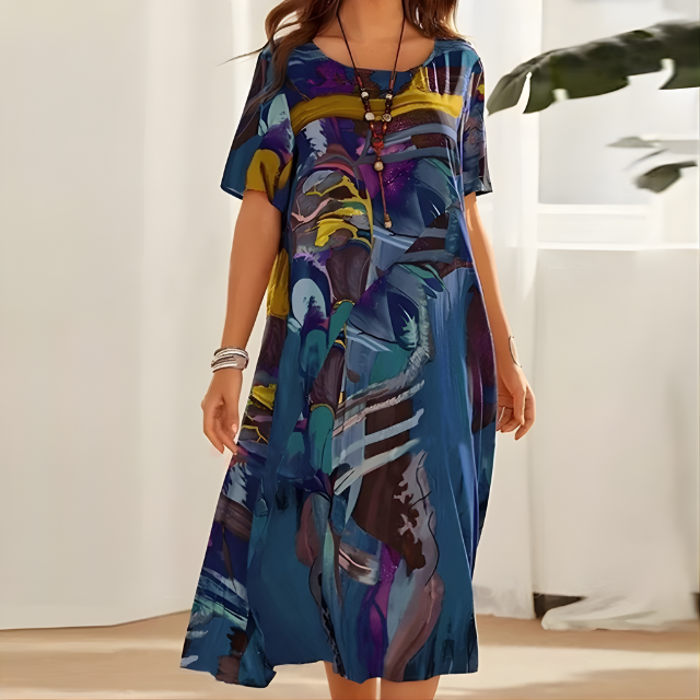 Heather | Floral Dress
