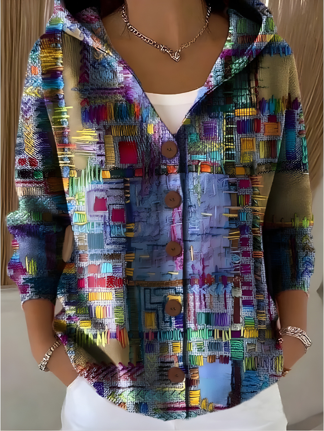 Gillian | Artistic Warm Long Cardigan
