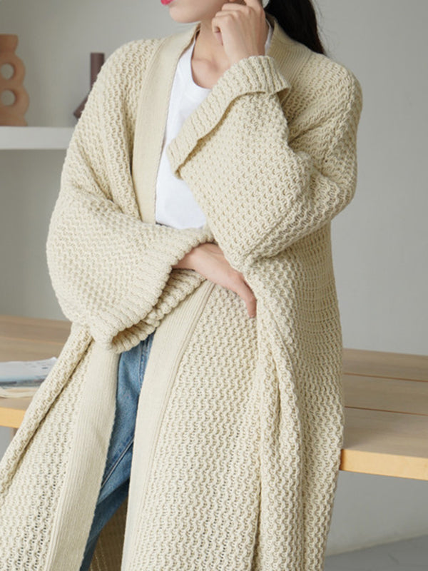 Knit Oversized Relaxed Cardigan