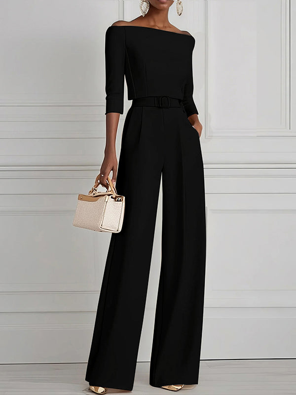 High-Waist Pleated Pants
