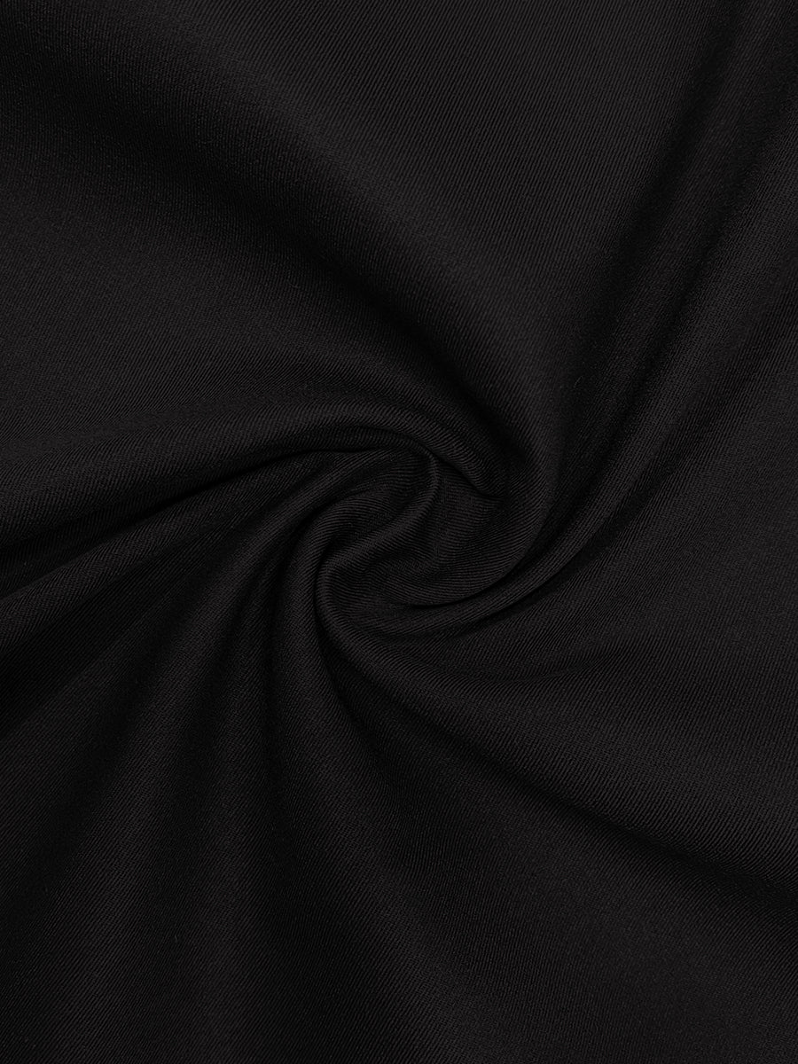 Wide-Leg Pleated Pants