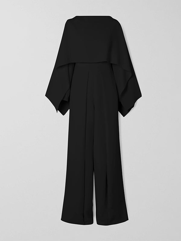 Zip Long-Sleeve Jumpsuit