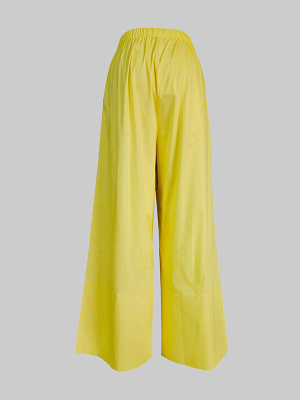 High-Waist Pocket Relaxed Pants