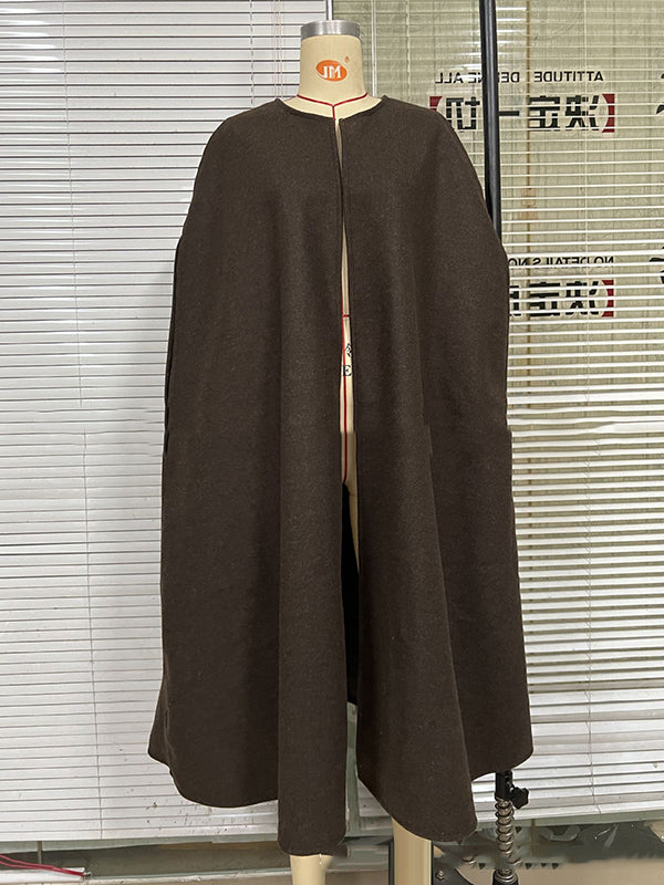 Round-Neck Sleeveless Jacket