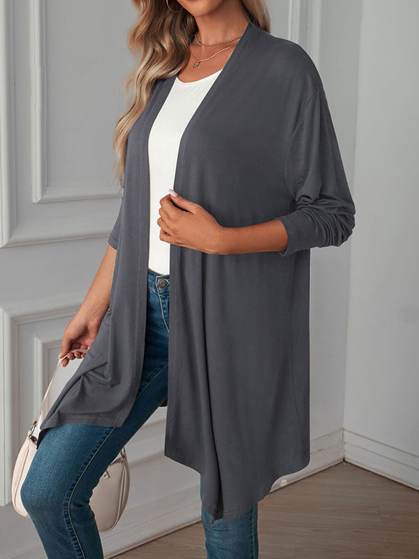 Long-Sleeve Relaxed Jacket