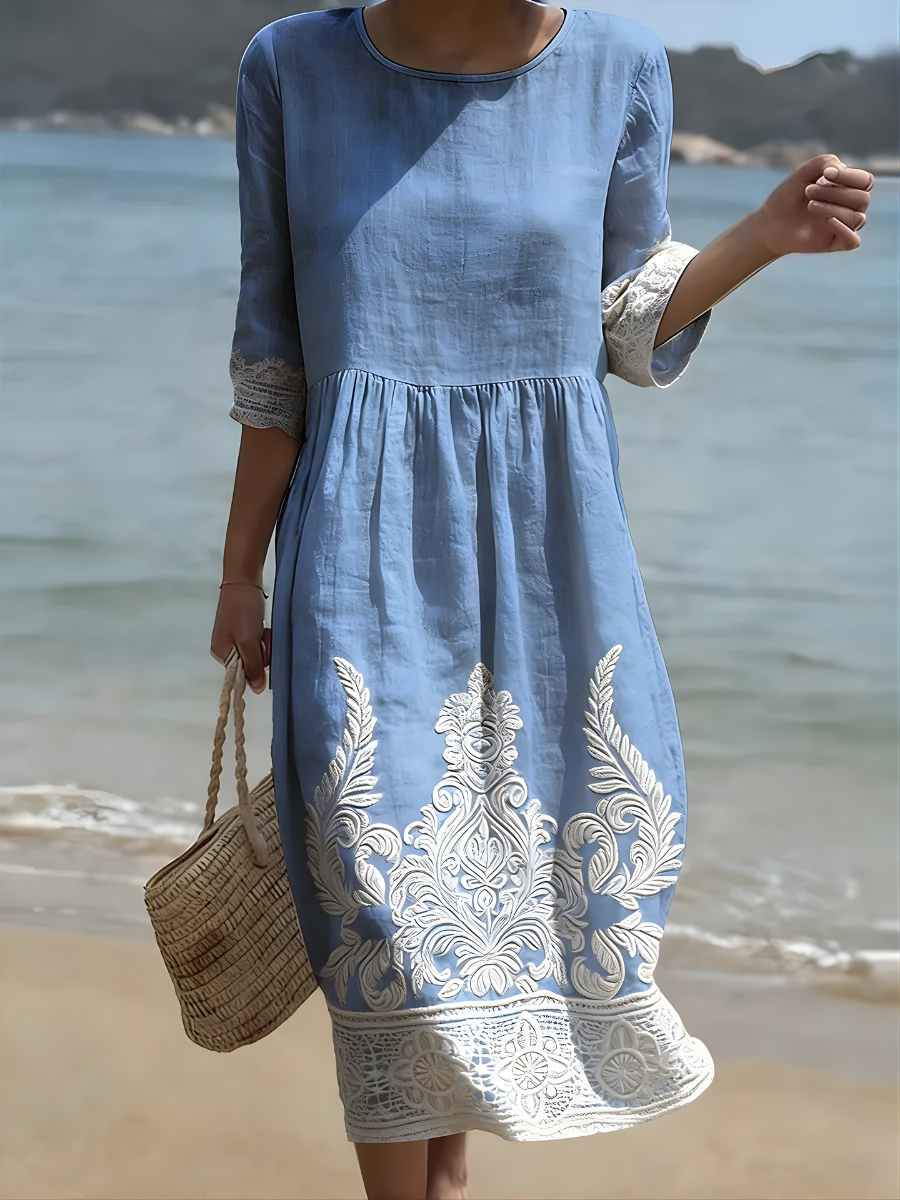 Anastasia | Floral Pattern Dress