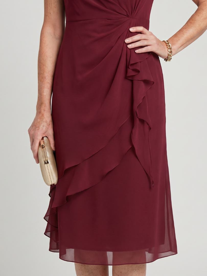 Blake | Chiffon Draped Dress