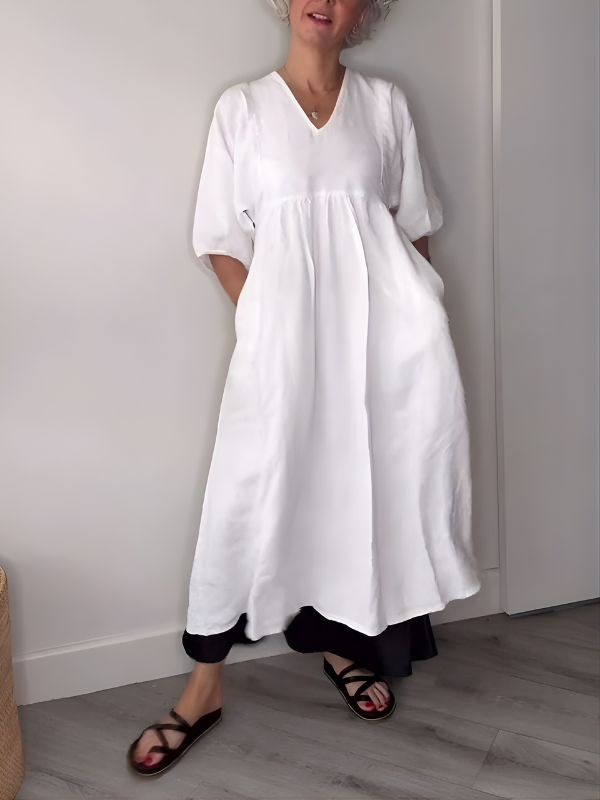 Daisy | V-Neck Maxi Dress