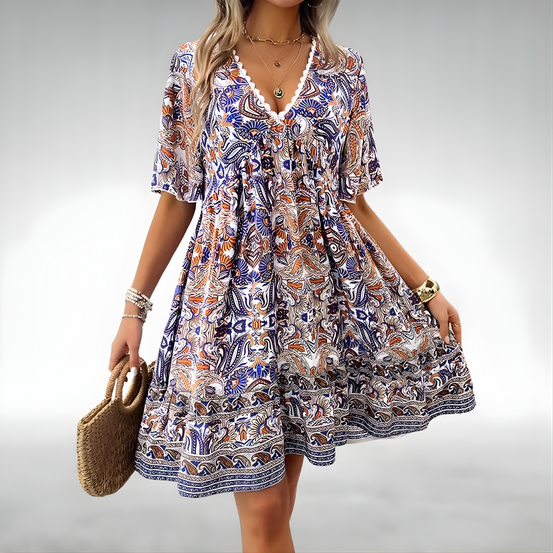 Marie | Boho Swing Dress