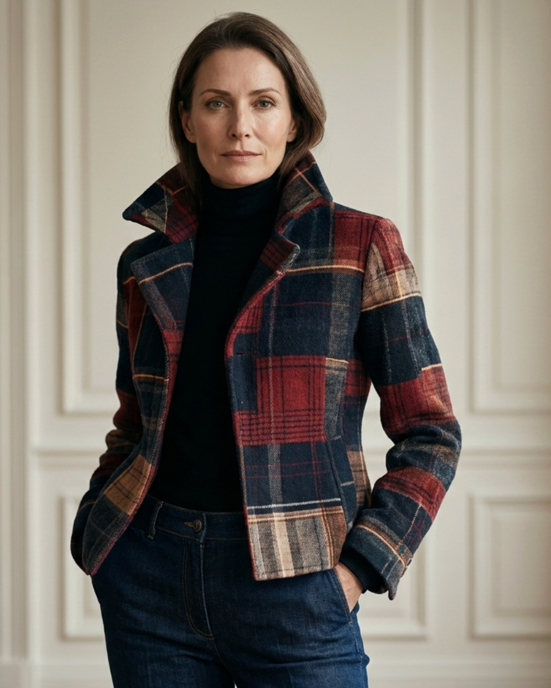 Ruby | Plaid Jacket