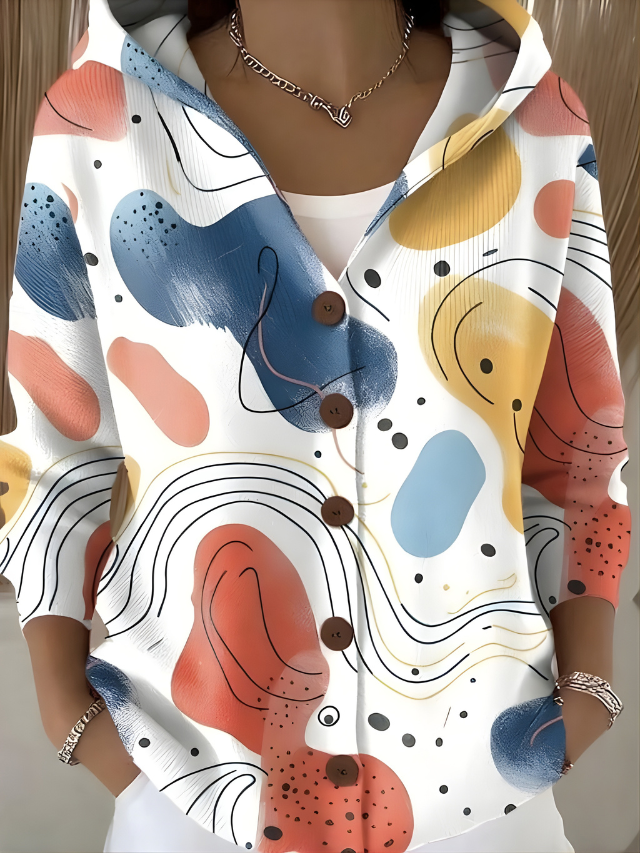 Gillian | Artistic Warm Long Cardigan