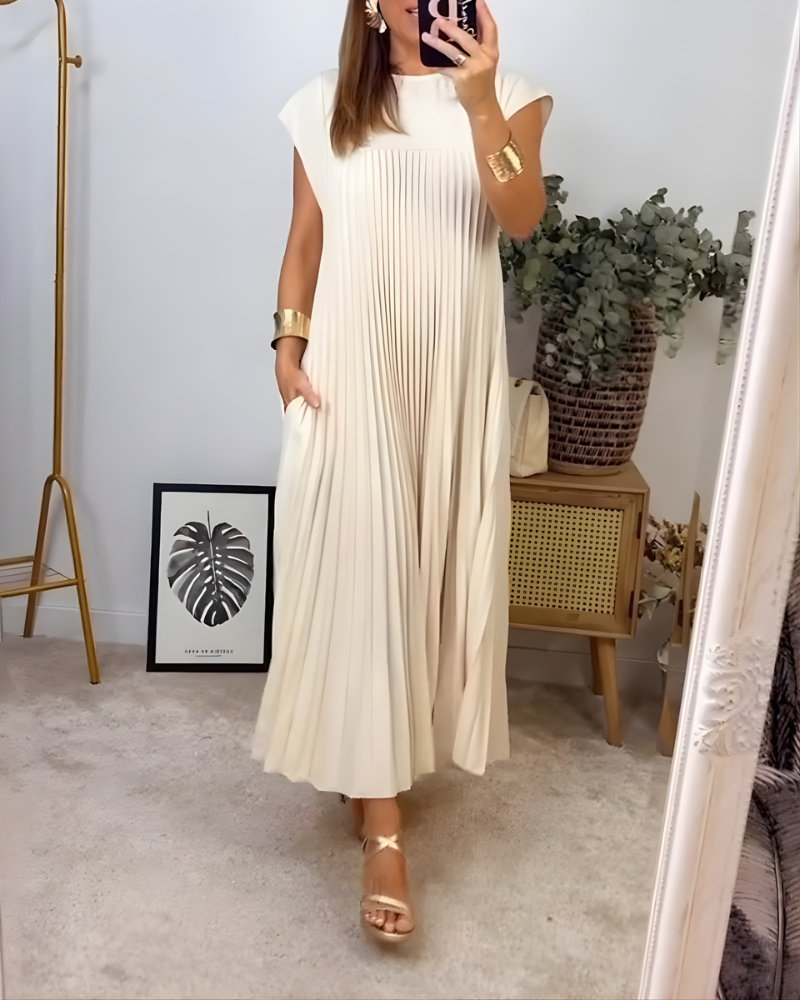 Callista | Pleated Dress