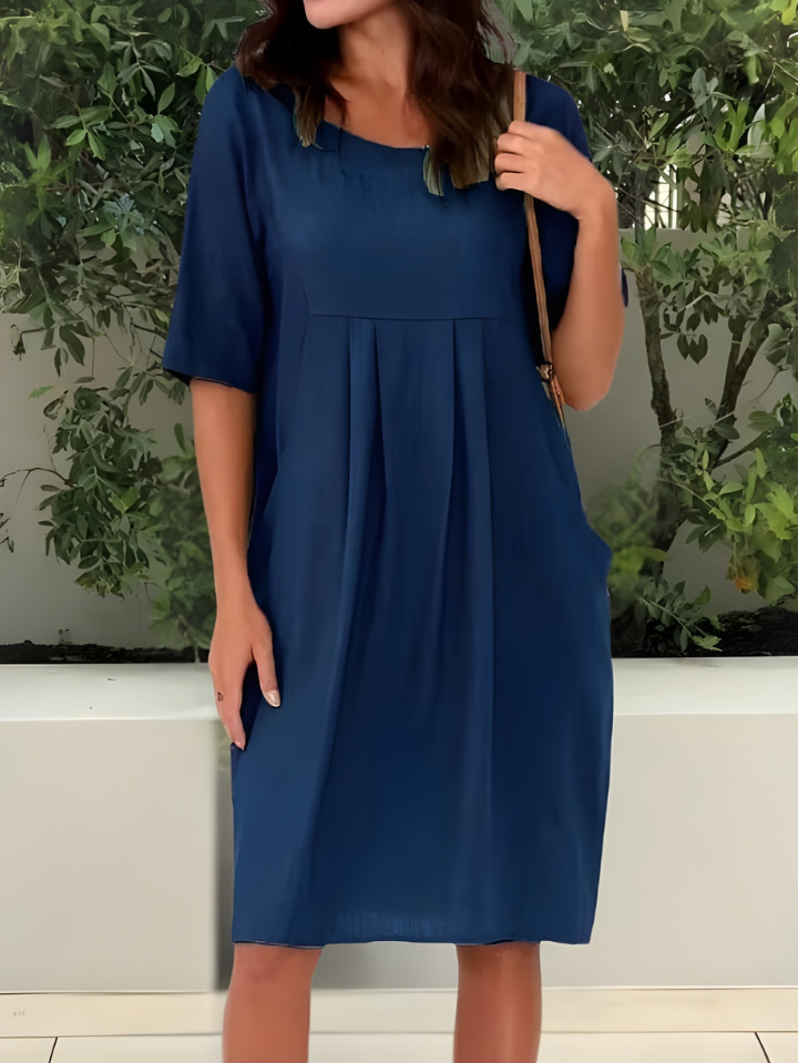 Elicia | Relaxed Fit Dress with Pockets