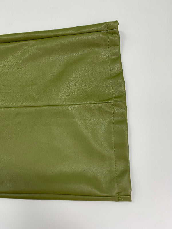 Wide-Leg Pleated Pocket Relaxed Pants