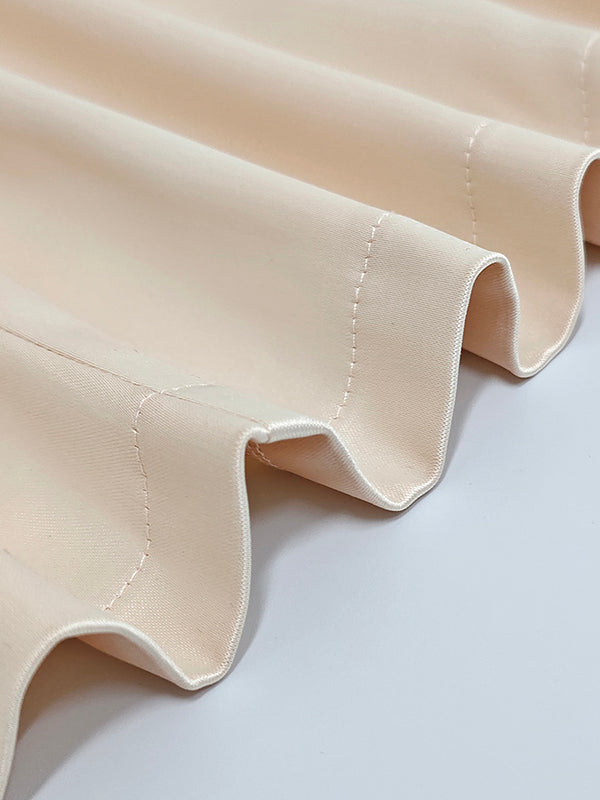V-Neck Button-Detail Cap-Sleeve Relaxed Vest