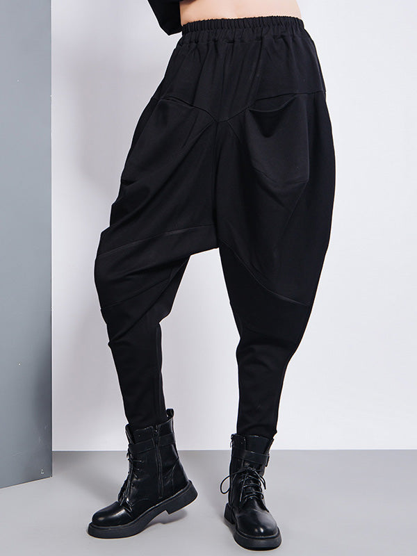 High-Waist Harem Relaxed Pants