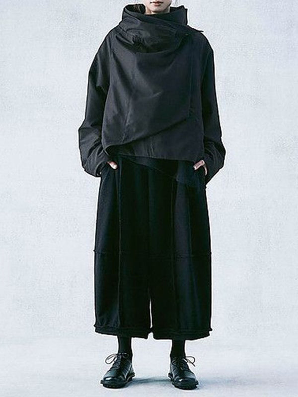 Stand-Collar Relaxed Jacket