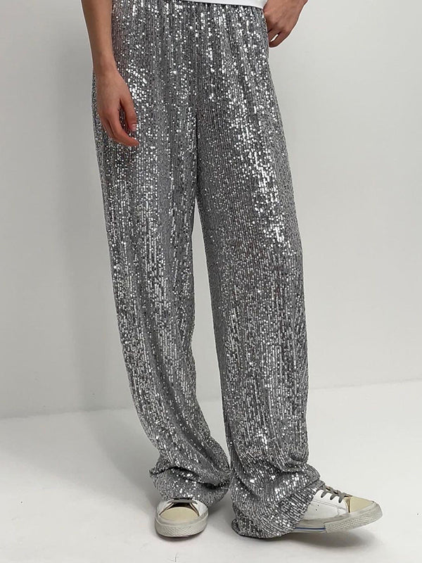 Elastic Relaxed Pants