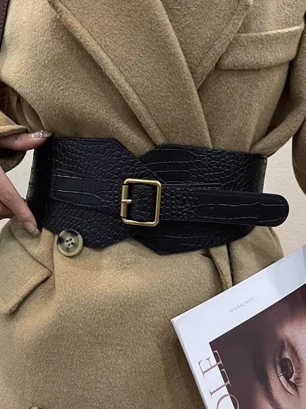 Buckle Geometric Belt