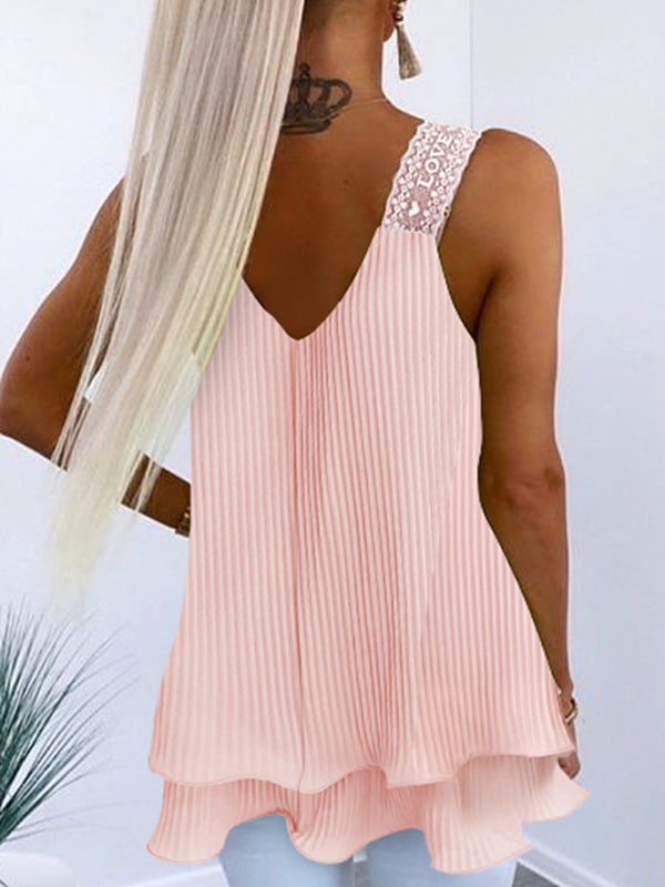 Sleeveless Relaxed Vest