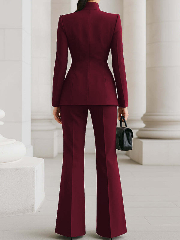 Wide-Leg High-Waist Pants